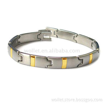 Titanium Bracelet &amp; 18k Gold